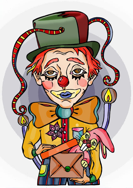 Clown triste
